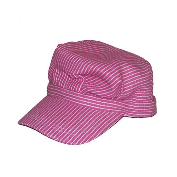 Adult Deluxe Pink Train Engineer Hat - Adjustable Adult Deluxe Pink Train Engineer Hat - Adjustable