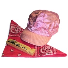 RTD-2670 : Pink Train Engineer Party Set w/ Hat, Whistle, Scarf at RTD Gifts